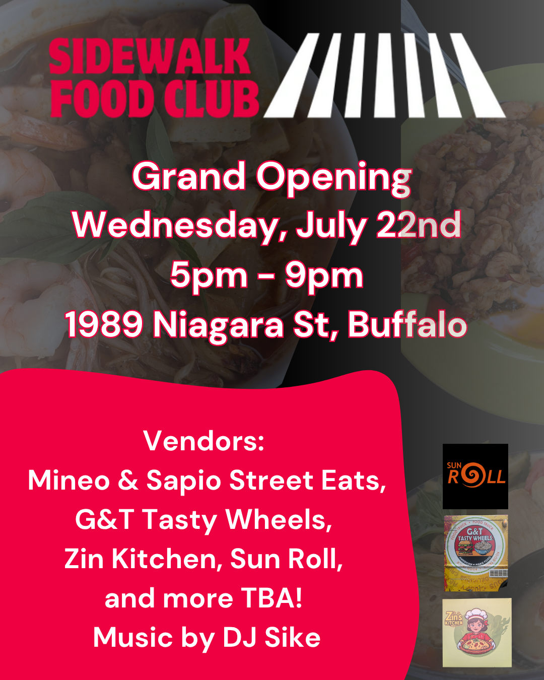 Save the Date - Sidewalk Food Club (1) Reconnecter revelation Seamus and band